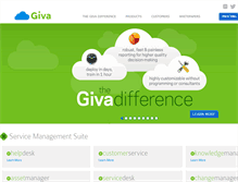 Tablet Screenshot of givainc.com